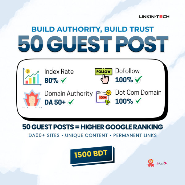 50 Guest Post