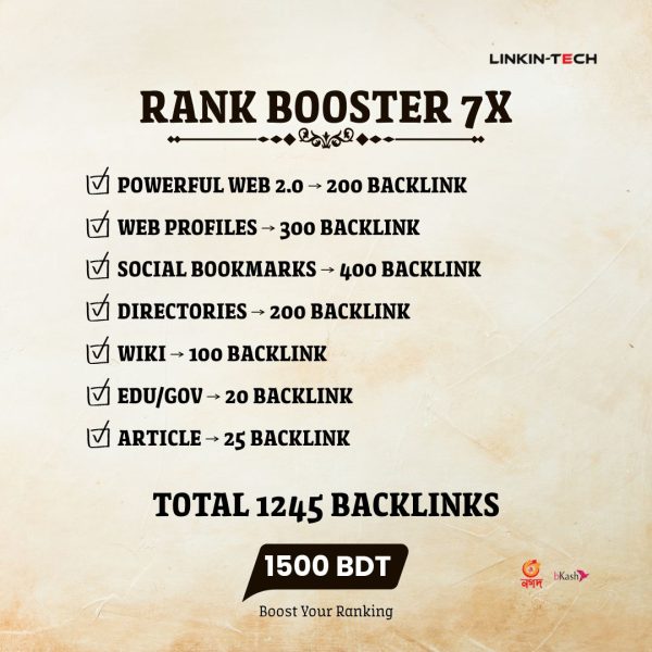Rank Booster 7x