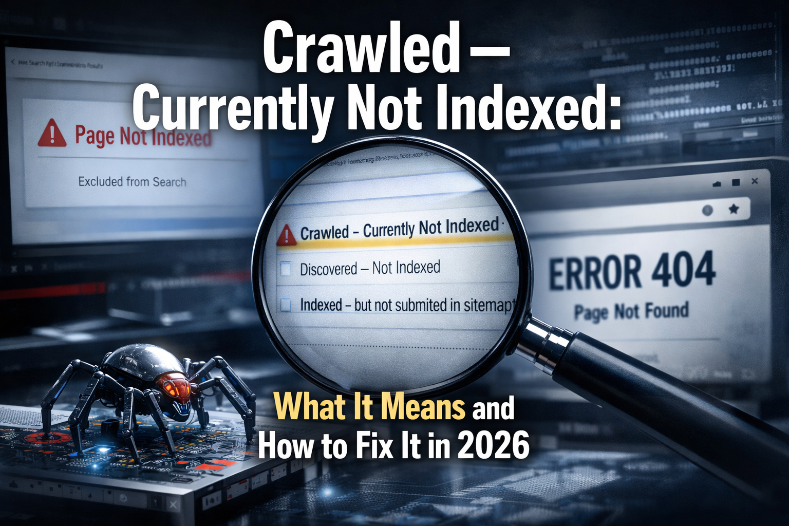 Crawled – Currently Not Indexed